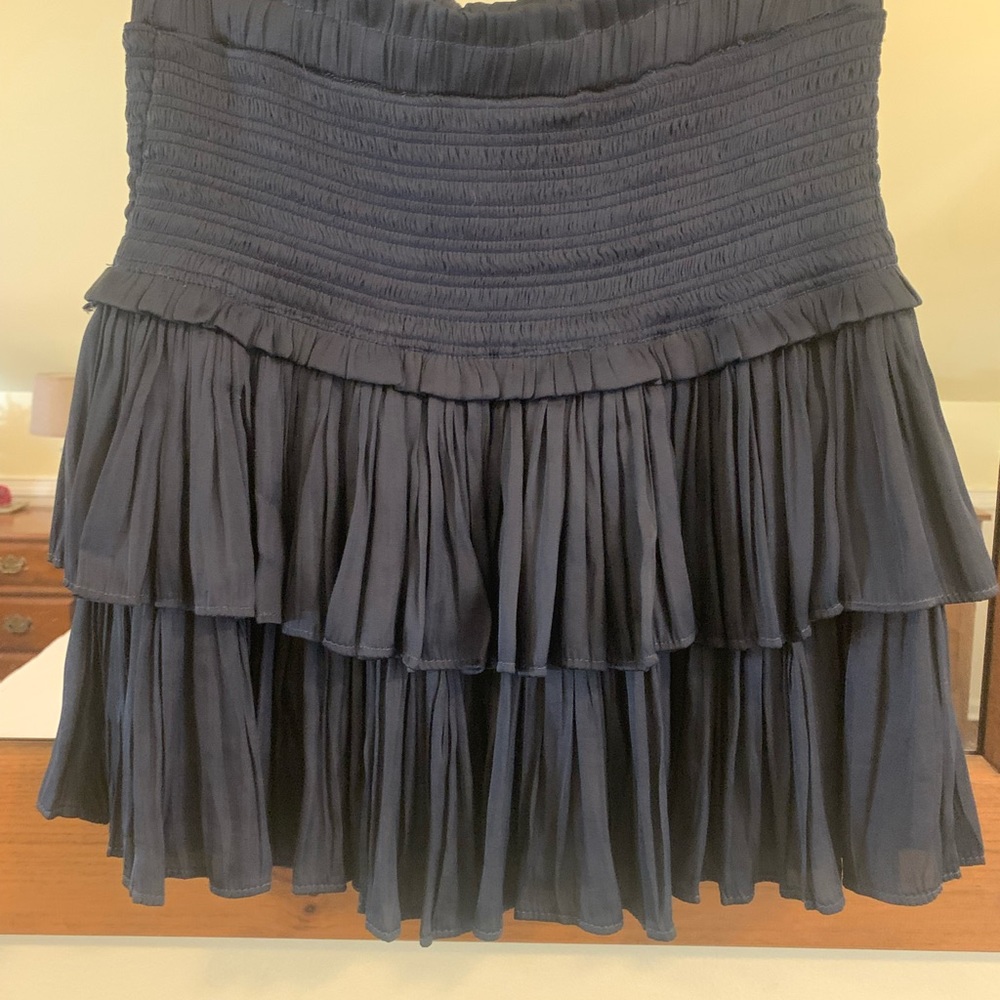 Silk Ruffle Skirt - Picture 3 of 4